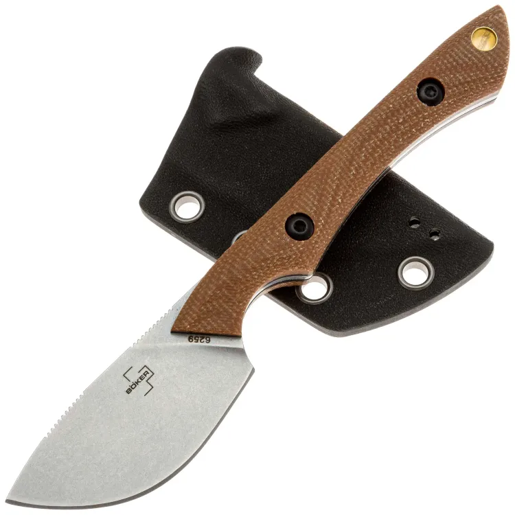 Нож Boker Plus M.U.K. сталь 14C28N рукоять Micarta (02BO593)