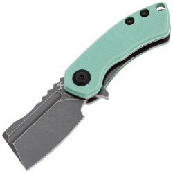 Нож Kansept Mini Korvid darkwash сталь S35VN рукоять Tiffany Blue G10