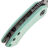Нож Kansept Mini Korvid darkwash сталь S35VN рукоять Tiffany Blue G10