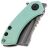Нож Kansept Mini Korvid darkwash сталь S35VN рукоять Tiffany Blue G10