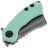 Нож Kansept Mini Korvid darkwash сталь S35VN рукоять Tiffany Blue G10