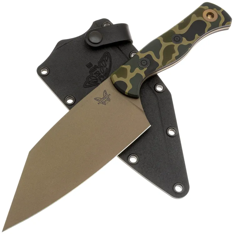 Нож кухонный Benchmade Station knife LE сталь CPM-154 рукоять Camo Aluminum (4010FE-2601)