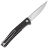 Нож Real Steel Teres satin сталь Nitro-V рукоять Black Aluminum (7111BS)
