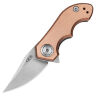 Нож ZT 0022CU Tim Galyean сталь CPM-20CV рукоять Copper/Titanium