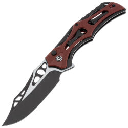Нож CIVIVI Biophase blackwash сталь Nitro-V рукоять Black Aluminum/Burgundy G10 (C23083C-1)
