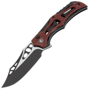 Нож CIVIVI Biophase blackwash сталь Nitro-V рукоять Black Aluminum/Burgundy G10 (C23083C-1)  (C23083C-1)