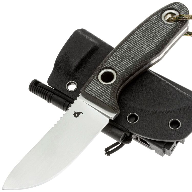 Нож Black Fox Viator сталь D2 рукоять Green Micarta (BF-731 D2 MG)