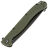 Нож Daggerr Shogun DL blackwash сталь 8Cr14MoV рукоять Olive FRN