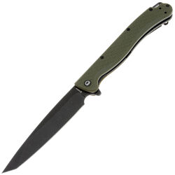 Нож Daggerr Shogun DL blackwash сталь 8Cr14MoV рукоять Olive FRN