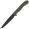 Нож Daggerr Shogun DL blackwash сталь 8Cr14MoV рукоять Olive FRN