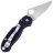 Нож Spyderco Para 3 сталь S110V рукоять Dark Blue G10 (C223GPDBL)