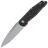 Нож Arkona Buran-II сталь M390 рукоять Marble CF/Grey Titanium