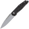 Нож Arkona Buran-II сталь M390 рукоять Marble CF/Grey Titanium