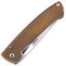 Нож Lion Steel TiSpine cталь Elmax рукоять Bronze Titanium (L/TS1 BM)