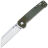 Нож QSP Penguin Satin сталь D2 рукоять Green Micarta (QS130-C)