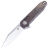 Нож Bestech Syntax Satin сталь 154CM рукоять Green Micarta (BG41E)
