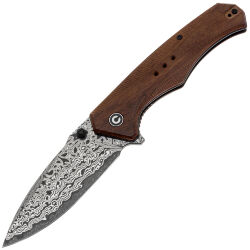 Нож CIVIVI Photonix сталь Damascus рукоять Guibourtia Wood (C23081B-DS1)