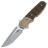 Нож Bestech Freefall Stonewash/satin сталь S35VN рукоять Ti/Black-Orange CF (BT2007C)