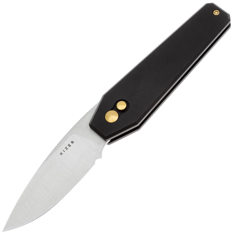 Нож Kizer Tomb сталь Nitro-V рукоять Black Aluminium