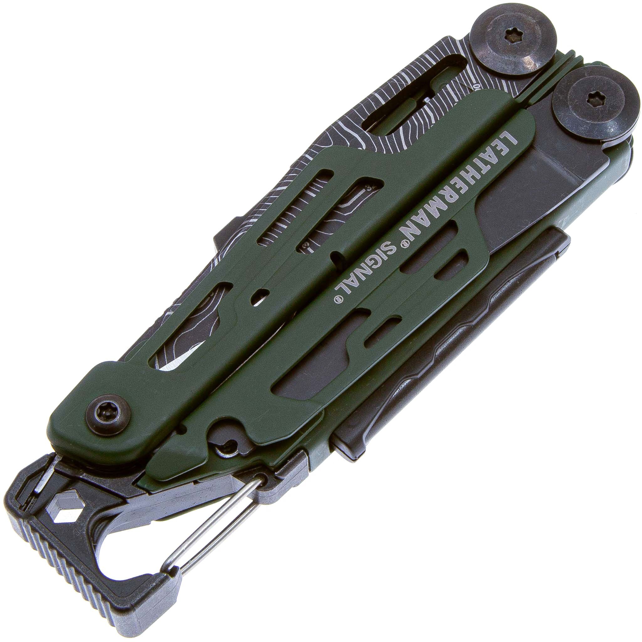 Leatherman signal online green topo