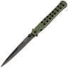 Нож Cold Steel Ti-lite 6 black сталь AUS-8A рукоять Olive drab Zy-Ex (26SXPODBK)
