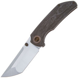 Нож WE Knife Thug XL satin сталь CPM-20CV рукоять Shredded СF/Rubbed Ti (WE20028E-1)