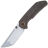 Нож WE Knife Thug XL satin сталь CPM-20CV рукоять Shredded СF/Rubbed Ti (WE20028E-1)