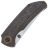 Нож WE Knife Thug XL satin сталь CPM-20CV рукоять Shredded СF/Rubbed Ti (WE20028E-1)