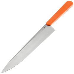 Нож кухонный CIVIVI Cibus satin сталь 14C28N рукоять Orange G10 (C23048-3)