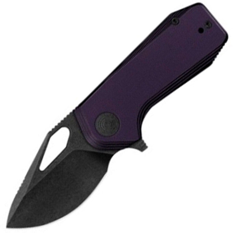 Нож Kristal Chizhik cталь14C28N Blackwash рукоять Puple G10
