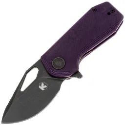 Нож Kristal Chizhik cталь14C28N Blackwash рукоять Puple G10