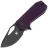 Нож Kristal Chizhik cталь14C28N Blackwash рукоять Puple G10
