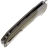 Нож Maxace Goliath 2.0 satin cталь K110 рукоять Brown Micarta/Blackwash Ti