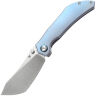 Нож Kansept Tipper satin сталь S35VN рукоять Blue Titanium