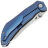 Нож Kansept Tipper satin сталь S35VN рукоять Blue Titanium