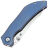 Нож Kansept Tipper satin сталь S35VN рукоять Blue Titanium