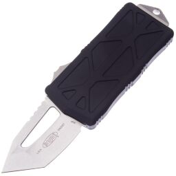 Нож Microtech Exocet T/E Stonewash сталь CTS-XHP рукоять Black Aluminium (158-10)