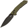 Нож ZT 0203 black PVD сталь CPM-M4 рукоять Olive G10