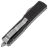 Нож Microtech Ultratech T/E Stonewash сталь M390 рукоять Black Aluminum (123-10)