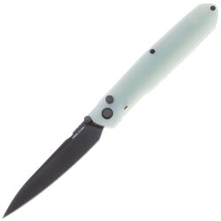 Нож Real Steel G5 Metamorph Button Lock black сталь 14C28N рукоять Natural G10 (7832N)