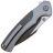 Нож We Knife Ziffius blackwash/satin сталь CPM-20CV рукоять Gray Ti/Twill CF (WE22024A-1)