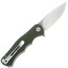 Нож Bestech Bobcat Stonewash/Satin сталь D2 рукоять Green G10 (BG22B)