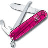Нож многофункц. Victorinox My First Victorinox H Translucent Pink (0.2373.T5)