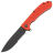 Нож Daggerr Wocket DL blackwash serrated сталь 8Cr14MoV рукоять Orange FRN