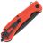 Нож Daggerr Wocket DL blackwash serrated сталь 8Cr14MoV рукоять Orange FRN