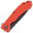 Нож Daggerr Wocket DL blackwash serrated сталь 8Cr14MoV рукоять Orange FRN