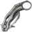 Нож WE Knife Cryonix gray stonewash сталь M390 рукоять Gray/Satin Titanium