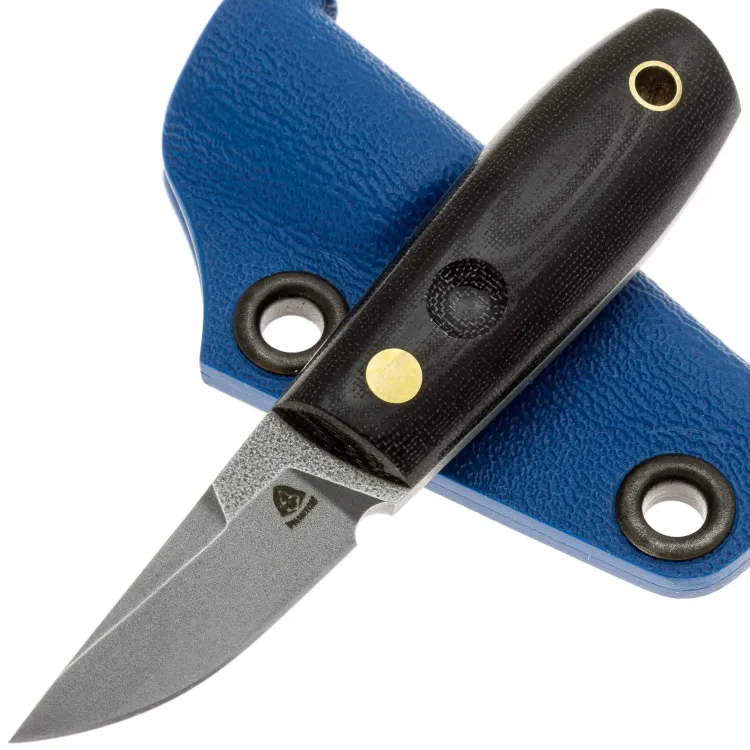 Нож PhantomTools Puukko nano 3 сталь Elmax рукоять Black linen Micarta