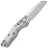 Нож Microtech Marfione Select MSI Mini stonewash сталь M390MK рукоять Grey Titanium