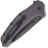 Нож Kershaw Link Tanto Blackwash сталь 420HC рукоять Gray Aluminium (1776TGRYBW)